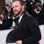 James McAvoy Instagram - What an incredible night at the Met Ball. Both @lisalibs and I were honoured to be invited and dressed by @dunhill and @chloe respectively. For myself A bespoke single-breasted 3-piece evening suit, handcrafted by dunhill’s master tailor in London, designed by dunhill Creative Director @MrSimonHolloway time pieces by @jaegerlecoultre and my beautiful tie pin by @cartier great company and brilliant grooming by @shidehkafei who did both @lisalibs and myself. #met #metball #metgala #fashion #dunhill #jaeger #cartier #redcarpet NYC