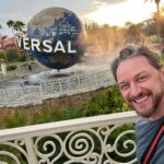 James McAvoy Instagram - What an incredible day out for me and all the family at @universalorlando . Thank you so much for looking after us and giving us mild heart attacks by turns. “Thrilling”doesn’t quite do it justice. Loved it. Special thanks to Jimmy and Jeff. Two better guides you couldn’t wish for. #universalorlando #gifted Orlando, Florida