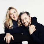 James McAvoy Instagram - Loved getting to do a piece in the @radiotimes with my beautiful sister @joyjoymcavoy we’ve both got shows on the @bbc this Christmas. #radiotimes @darkmaterialsofficial @twodoorsdownfans big thanks to @tarahmakeup for getting me slicked.