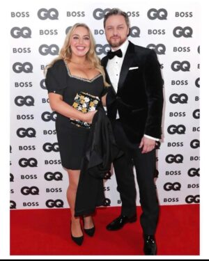 James McAvoy Instagram - What lovely night out at the @gq #gqmoty …love getting the dance with my sis @joyjoymcavoy.Big thanks to a GQ for the excellent hospitality and to @boss for the gorgeous tux.