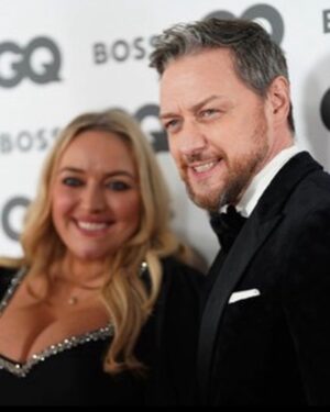 James McAvoy Instagram - What lovely night out at the @gq #gqmoty …love getting the dance with my sis @joyjoymcavoy.Big thanks to a GQ for the excellent hospitality and to @boss for the gorgeous tux.