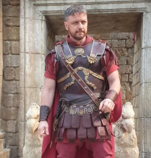 James McAvoy Instagram - Shout out to the brilliant @therealantoinettemessam for throwing this costume together at the last minute after I’d thrown  her a curve ball the day Before filming. @therealantoinettemessam your work on this film is stunning.
