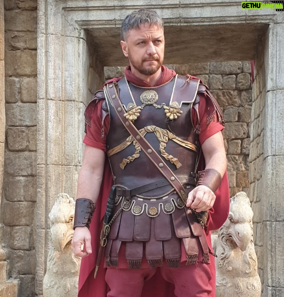 James McAvoy - 171.3K Likes - Shout out to the brilliant @therealantoinettemessam for throwing this costume together at the last minute after I’d thrown her a curve ball the day Before filming. @therealantoinettemessam your work on this film is stunning.
