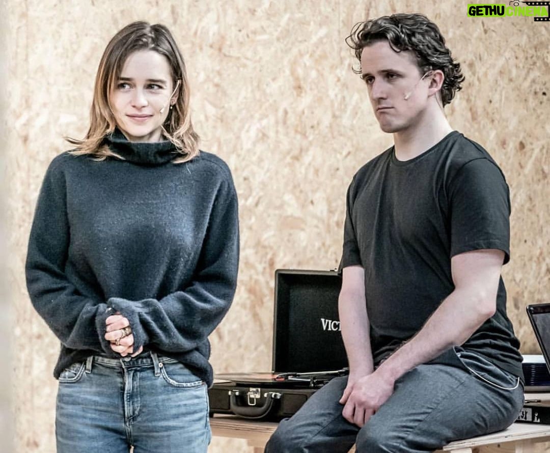 James McAvoy Instagram - Got@to see me old mate @jamielloyd production of #theseagull last night. Do yourself a favour,get yourself a ticket and see the brilliant @emilia_clarke make her cracking west end debut. Whole cast are brill!!! @jamielloydco Harold Pinter Theatre