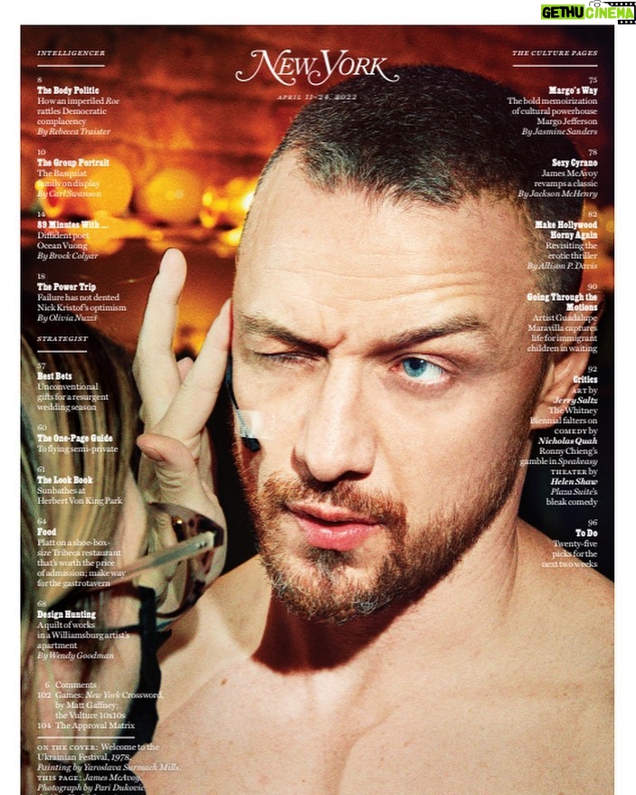 James McAvoy Instagram - On stands now @nymag following us around for a day in the life of #cyrano TICKETS IN BIO. And props to the lovely @paridukovic for the great photography. Harvey Theater at BAM Strong