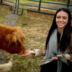 James Murray Instagram - Meet the newest member of the Murray Family, GIZMO the Mini Highland Cow! Huge thanks to Deer Run Farm for taking good care of her for us.

 Check them out here: www.DeerRunHayCo.com and Merry Christmas, all!