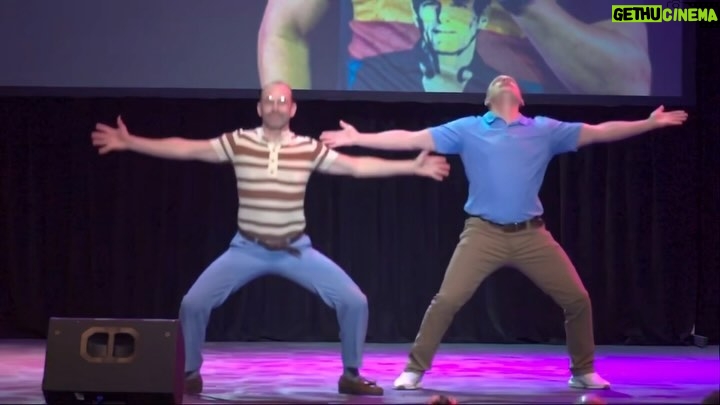 James Murray Instagram - Fan rushes the stage and tries to tackle me at my stand-up comedy show. Thank you, Dancing Blue Shirt Guy! See me perform LIVE all across America by getting your tickets here: www.MurrLive.com