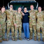 James Murray Instagram - Absolutely incredible time visiting & learning all about Buckley Space Force Base, and Peterson & Schriever Space Force Base! A huge thanks to all the incredible people that keep us safe in ways you cannot even imagine.