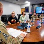 James Murray Instagram - Absolutely incredible time visiting & learning all about Buckley Space Force Base, and Peterson & Schriever Space Force Base! A huge thanks to all the incredible people that keep us safe in ways you cannot even imagine.