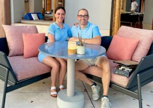 James Murray Instagram - Amazing time with my love on vacation, back where it all began! And yes - Melyssa still crushed me at Scrabble.