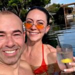 James Murray Instagram - Amazing time with my love on vacation, back where it all began! And yes - Melyssa still crushed me at Scrabble.