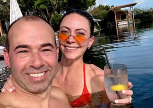 James Murray Instagram - Amazing time with my love on vacation, back where it all began! And yes - Melyssa still crushed me at Scrabble.