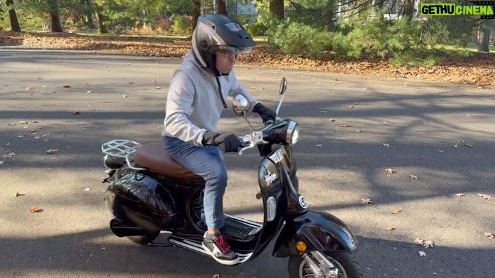 James Murray Instagram - The ONLY way to travel, even when the situation is dire. Check out the Aventura X Electric Scooter here: www.Aventura-X.com