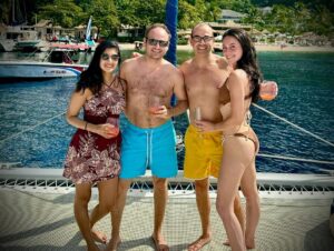 James Murray Instagram - Amazing vacation with my love (and a few surprise friends!) to St. Lucia. @melyssanicolemurray 

Now, back to work on new episodes of Impractical Jokers!