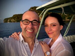 James Murray Instagram - Amazing vacation with my love (and a few surprise friends!) to St. Lucia. @melyssanicolemurray 

Now, back to work on new episodes of Impractical Jokers!