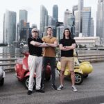 James Phelps Instagram - Just taking my lion for a walk... Fantastic Friends Season 2 is well underway, weve had a great time in Singapore with our onscreen Dad - Mark Williams. Lots of laughs as always. This season is going to be wicked! #travel #Singapore #lionwalking #FantasticFriends 🇸🇬 Singapore, Singapore