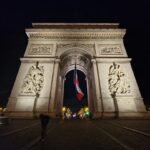 James Phelps Instagram - Paris, tu m'as manqué ! Night time wonder with my bro. I've been to Paris many times but first time up thr Arc de Triomphe. #traveltip go up here to get great views of the the Eiffel Tower & rest of the city. #Paris #pommefritestime #hashtagforthesakeofit 🇫🇷