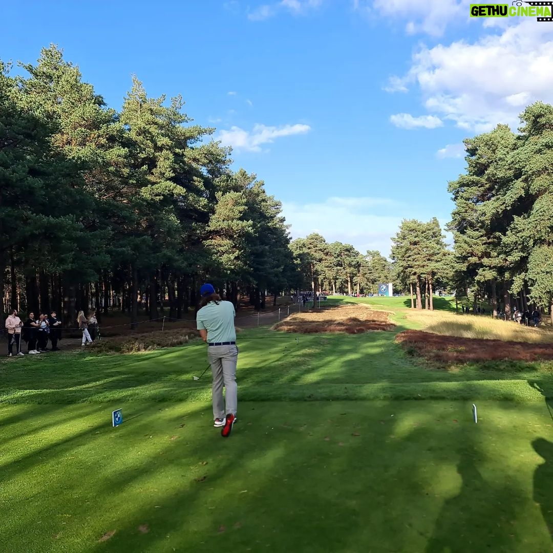 James Phelps Instagram - Just had a spare moment and remembered 2 weeks ago, 30 seconds after this first picture was taken, I duck hooked my tee shot on the 1st ππ. But it was still one of the best afternoon I can remember. My Uncle on my bag, playing with my brother (@oliver_phelps) , my fav golfer (@justinprose99) and a really talented/ nice guy (@niallhoran) A huge thanks to @bmwuk for inviting me and for the excellent all electric iX too. #BMWPGA #ad #Livinglikeaprofortheday Wentworth PGA Champs