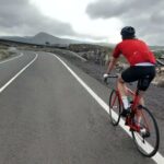 James Phelps Instagram - Great morning ride getting some Kms into the legs...yes I know I look a bit of a nerd with white socks so high 🤓🚲 Views were great, speedy descent from the top... and the biggest Croissant de Chocolate ever! Thanks Marty and everyone at @bike4youtenerife_b4y for letting me join the ride. #cyclinglife # #bananaroute Tenerife Las Americas