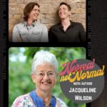 James Phelps Instagram – It was an honour to chat to Jacqueline Wilson on this weeks Normal Not Normal podcast. I (like many of us) grew up reading her books so it was great to meet and ask her questions about writing, story telling & her reworking of the classic The Railway Children. 
OUT NOW wherever you get your podcasts and on @youtube @applemusic @spotifypodcasts 
#Normalnotnormal #JacquelineWilson