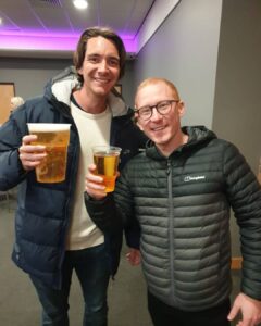 James Phelps Instagram - Captions below please ... 😅 Great seeing my old (and smaller) mate @anthonyknight85