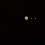 James Phelps Instagram - I had clear skys the other day so and saw Jupiter and moons, Io, Europa, Gangmede & Callisto. All very different from one another, can't see the other (at least) 75 other moons. 🚨Nerd Alert 🚨