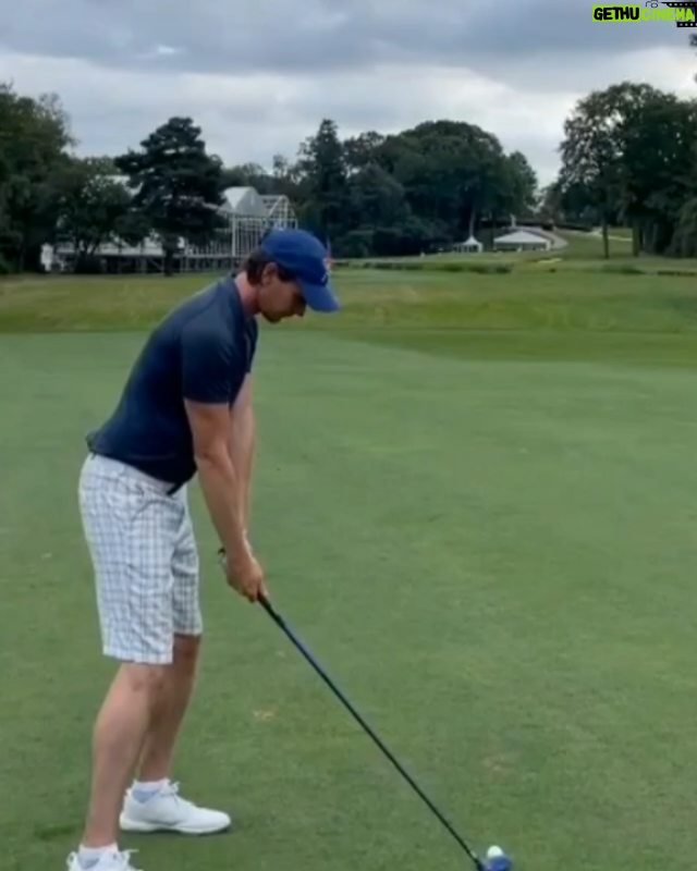 James Phelps Instagram - Great day at @wentworth_club today. On the 18th you have to go for it in 2 right... thanks to @reganjojo for the commentary. Well done to the two Matt's on the win. #trusty7wood #golf #ypucantputlayupsoninstagram