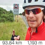 James Phelps Instagram – That’s one way to make you speed up ! #holidaycycling 
#legsalittletirednow #tanks #cyclinguk #hashtagforthetankofit 🚲💥
