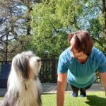 James Phelps Instagram - "No pain, No pain !" T the trainer. #dogslooklike #rock4 #ofcourseheavymetalwasontheplaylisttoday #funinthesun
