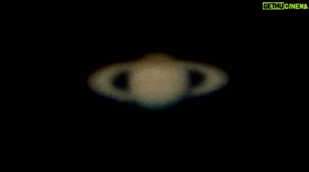 James Phelps Instagram - My first attempt this year of a photo of Saturn. I was up till 4:30am, just me, the dog, telescope and a blanket.... Rock n roll Friday night! #SpaceNerd 🚀🚨🔭🪐#notsurehowtodothewholelayerthing #nicering #givemespace