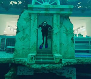 James Phelps Instagram - The worlds deepest diving pool,  where you can play pool,  chess, bike, your shopping (and loads more). A huge THANK YOU to everyone at @deepdivedubai for one of the best things I have ever done. @visit.dubai #blubblubblub #deepdivedubai #scubadiving #VisitDubai #underwater #hashtagforthescubaofit #mustdo 🤿