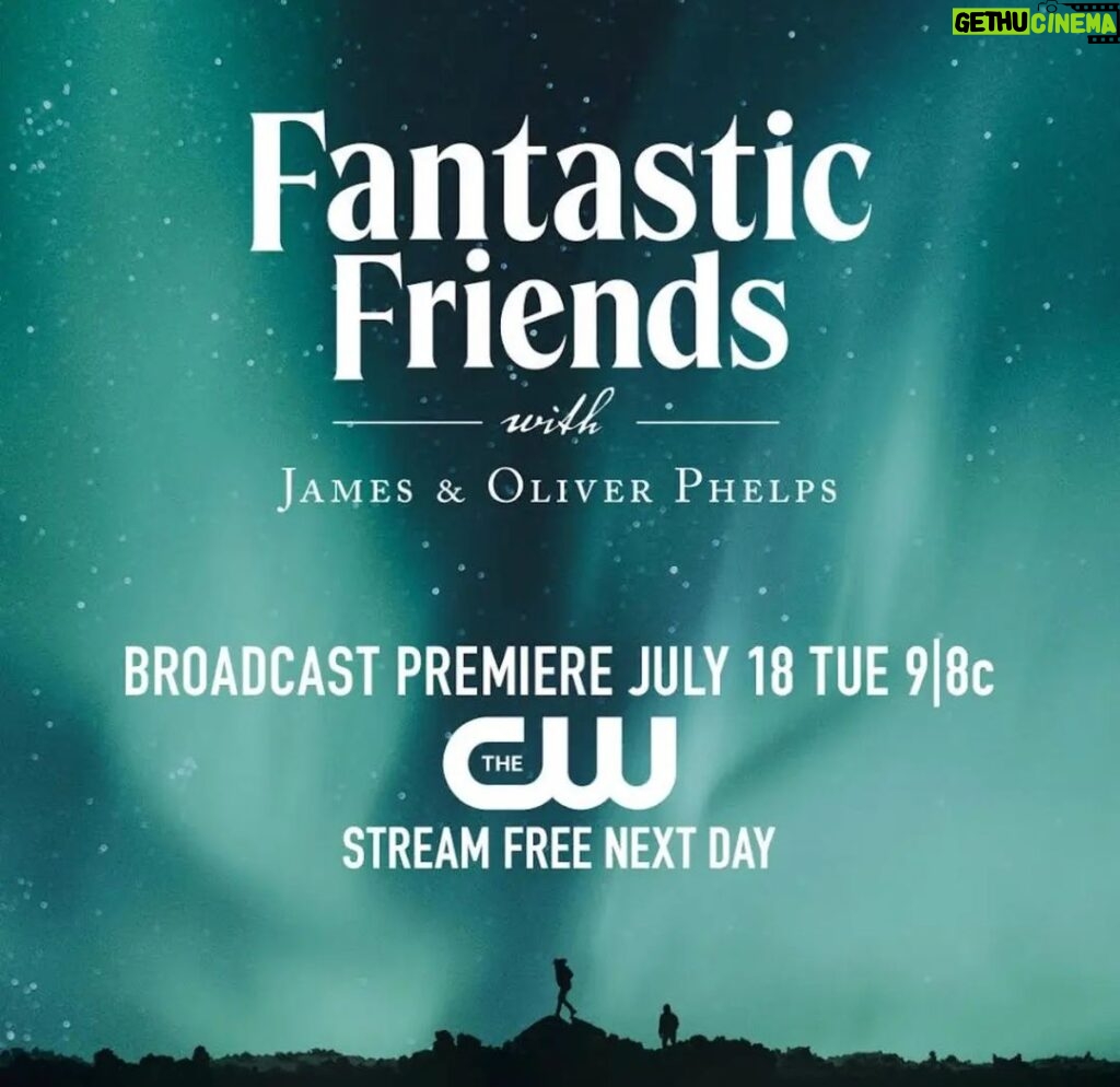 James Phelps Instagram - USA friends, you asked for it so... We are very excited to announce Fantastic Friends will be coming to @thecw this summer! Premiere July 18th 9/8c 🇺🇸🧳🛫 #FantasticFriends #usa #thecw United States of America