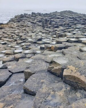 James Phelps Instagram - Legend has it this place was built by a giant who was going to fight another giant... 
If you ever get the chance please check this place out, it is stunning and unlike anything I've ever seen. Big thanks to Diane who gave us a little history lesson too. 
#Rahh #giantscauseway #DidYouKnow #travelling