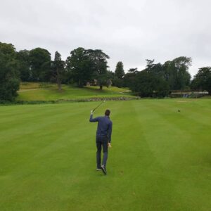 James Phelps Instagram - Great first round of the 'Phelps Irish Swing' against @oliver_phelps . First stop is the amazing @cartonhousegolf O'Mera course. After the final putt on 18 I now lead by 1!

Attached is the photo of Olivers spectacular chunk on the 15th.😁😈

Huge thanks to everyone at @cartonhouse for the amazing welcome and great times. 

#PhelpsIrishSwing #Golf #golfireland #HeIsntAGoodLooser #hashtagforthesakeofit 🇮🇪🏌️‍♂️🏆