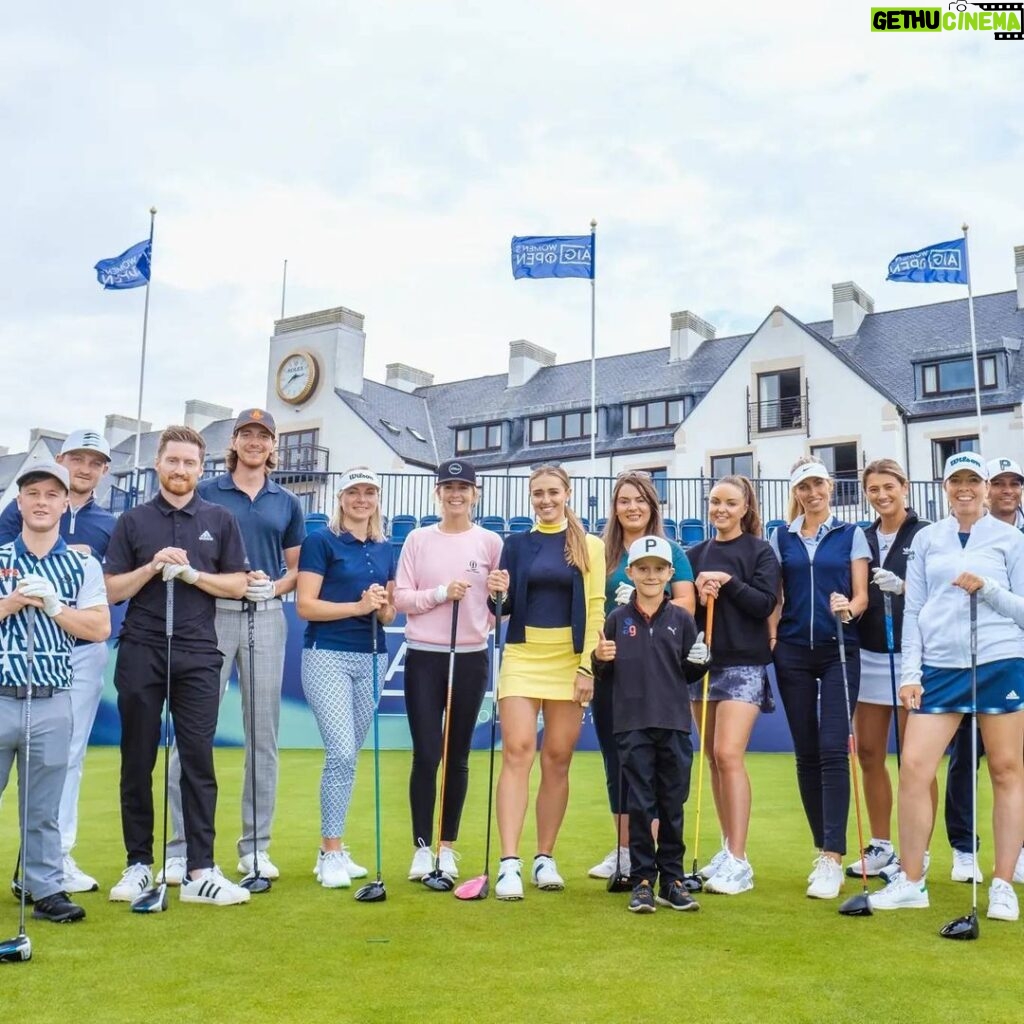 James Phelps Instagram - Trusty 3 iron of the first never fails! Even in the wet it was great. Before the @aigwomensopen starts this Thursday, just a few shots of the match I took part in. It was such a fun trip to Carnoustie and very excited to see how the pros play the course this week. It is on TV so check it out, or if you are able to go along and see them in person. #AIGWOInvitational #professionalgolf #AIGWOopen #ilovegolf #golfaddict #carnoustie #scottishgolf #golf #instagolf #hashtagfortheFOREofit Carnoustie Golf Links