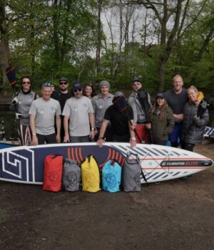 James Phelps Instagram - 30 miles paddled- #TheBigStandUp DONE! ✅

An amazing couple of days with fantastic people for a great cause. THANK YOU to everyone for your support, to everyone that has donated, came out to cheers us on, and for help spread the message to get guys talking. 
Special thanks to @iambenbowers for 'getting the band together' and my fellow paddlers for great company. 

https://movember.com/t/thebigstandup
@movember

#TimeForACupOfTea #paddleboarding #SunHailRainInOneDay #LtDanLook

@Gladiatorpaddleboards
@bremontwatches
@mercurehotels
@spinlockhq
@mallelondon
@lifejacketskin 
@active360sup