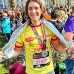James Phelps Instagram – London Marathon ✔️
Possibly one of the hardest things I have ever done. But so happy I did.
Hip went after 21 miles but limped/wobbled home in 4hrs46.24
Thank you everyone for the amazing support and donations to @endometriosis.uk 
Let’s keep spreading awareness about Endo !
(yes the shirt rubbed…..😵‍💫)

Donation link is in my bio

🏴󠁧󠁢󠁥󠁮󠁧󠁿🏃‍♂️🤙🫠🏅
 #endometriosisawareness #endometriosis #londonmarathon #bloodsweatandtears London, United Kingdom