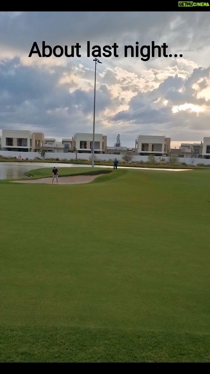 James Phelps Instagram - My bag is still wet! A lot of people asked for this again from my stories... Enjoy! #golf #weatherforecast #fail Yas Acres Golf & Country Club