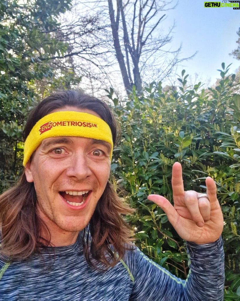 James Phelps Instagram - Sunrise 26km (16 miles) this morning. 5 weeks till the London Marathon for @endometriosis.uk and a PB for half marathon. Thank you to everyone who has donated so far. It's really appreciated. (The link is in my bio). Training going well, few 'niggles' in the old bones but nothing some music can sort out. #marathontraining #keeponrunning #endometriosis #letsraiseawareness 🏃‍♂🙂