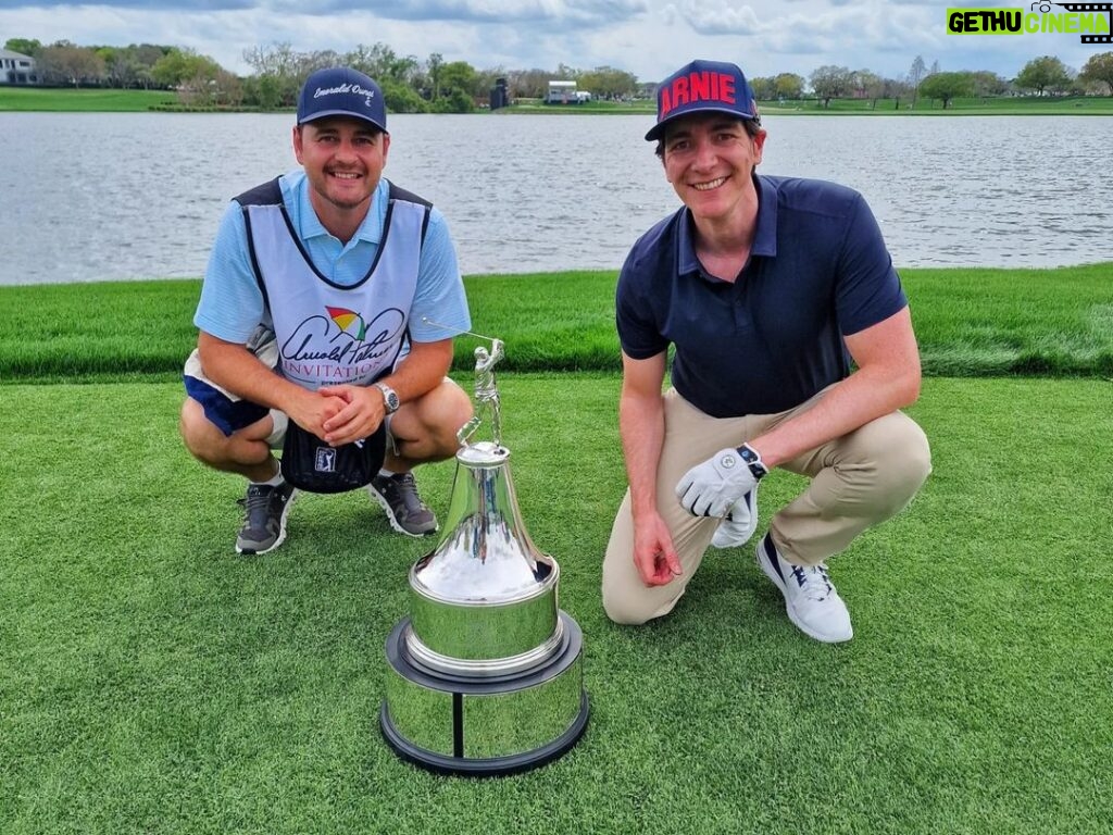 James Phelps Instagram - Back home after living a bucket list dream. Massive thank you to Scott and @mastercard for having us play the @apinv proam, our amazing pro @nicolaihoejgaard for being such a great guy to play with, @finlaymason for being a excellent man on the bag, @mattdavelewis for showing a unique way of caddying for @oliver_phelps , our top scorers (esp Ryan) and those people who followed is round. #priceless #taptaptaparoo #gohomeball #Livinglikeaprofortheday #thatroughisnojoke Arnold Palmer's Bay Hill Club & Lodge