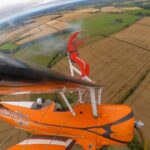 James Phelps Instagram - Standing room only onboard... I was lucky enough to take part in the @dofeuk and @hopehousetygobaith charity wingwalking day. 2 amazing charities. Well done everyone else who took part. Big thank you to Anthony for such a great day...and thanks to @freddieburns for my great pics On a side note, I can not recommend Wingwalking enough, it was so much fun! ✈️🚶‍♂️🤙😁 Aerosuperbatics WingWalkers