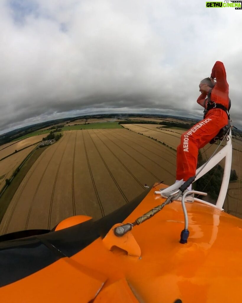 James Phelps Instagram - Standing room only onboard... I was lucky enough to take part in the @dofeuk and @hopehousetygobaith charity wingwalking day. 2 amazing charities. Well done everyone else who took part. Big thank you to Anthony for such a great day...and thanks to @freddieburns for my great pics On a side note, I can not recommend Wingwalking enough, it was so much fun! ✈️🚶‍♂️🤙😁 Aerosuperbatics WingWalkers
