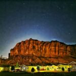 James Phelps Instagram – Sunrise over Monument Valley. Full moon behind and Milkyway at night. What an epic place. It is a little drive to get to from Phoenix or Salt Lake City, but it is well worth it. #bucketlist #desert #sunrise #hashtagforthesakeofit Monument Valley Navajo Tribal Park