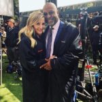 James Pickens Jr. Instagram - A throwback and a Welcome Back! “Jessica, you’re an amazing actress and castmate”! Much love.