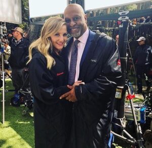 James Pickens Jr. Instagram - A throwback and a Welcome Back! “Jessica, you’re an amazing actress and castmate”! Much love.