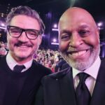 James Pickens Jr. Instagram - With Pedro Pascal at The Emmy’s ✌🏾 Happy Almost Thursday!