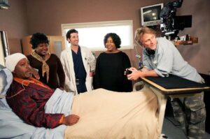 James Pickens Jr. Instagram - Thanks for the Memory, love this #tbt @shondarhimes ! Who’s watching the new episode tonight with me? ✌🏾