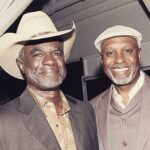 James Pickens Jr. Instagram - National Hat Day post, with my good friend Glynn Turman. Happy Saturday all ✌🏾