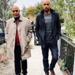 James Pickens Jr. Instagram - Back at ya @boriskodjoe ! Walking into the weekend ✌🏾 Los Angeles, California