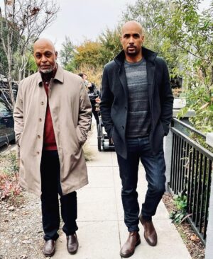 James Pickens Jr. Instagram - Back at ya @boriskodjoe ! Walking into the weekend ✌🏾